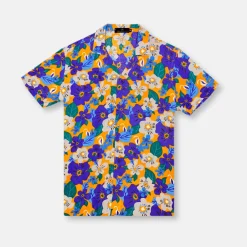 New Edition Fashion Dakar Tropical Resort Revere Collar Shirt> Button Downs