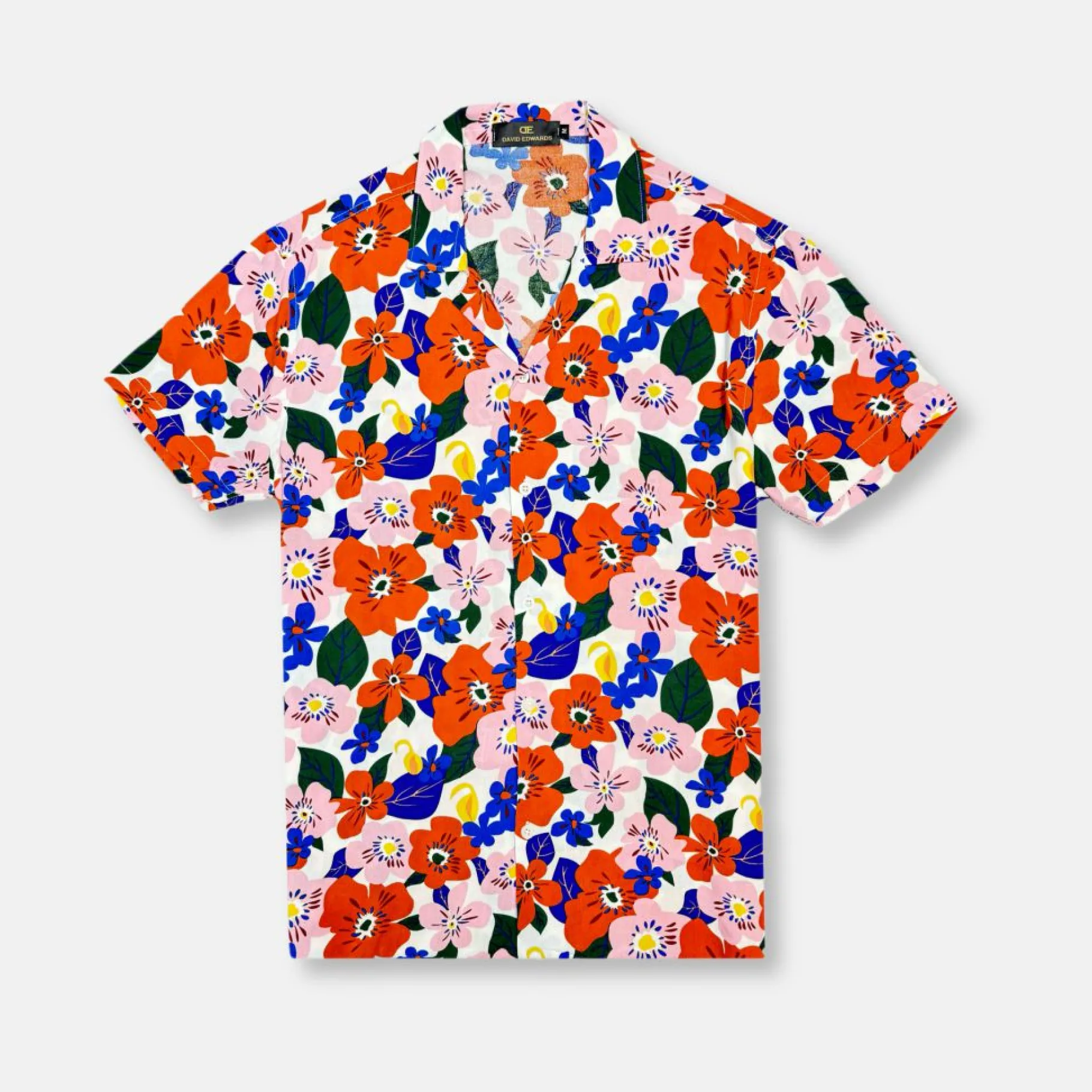 New Edition Fashion Dakar Tropical Resort Revere Collar Shirt> Button Downs