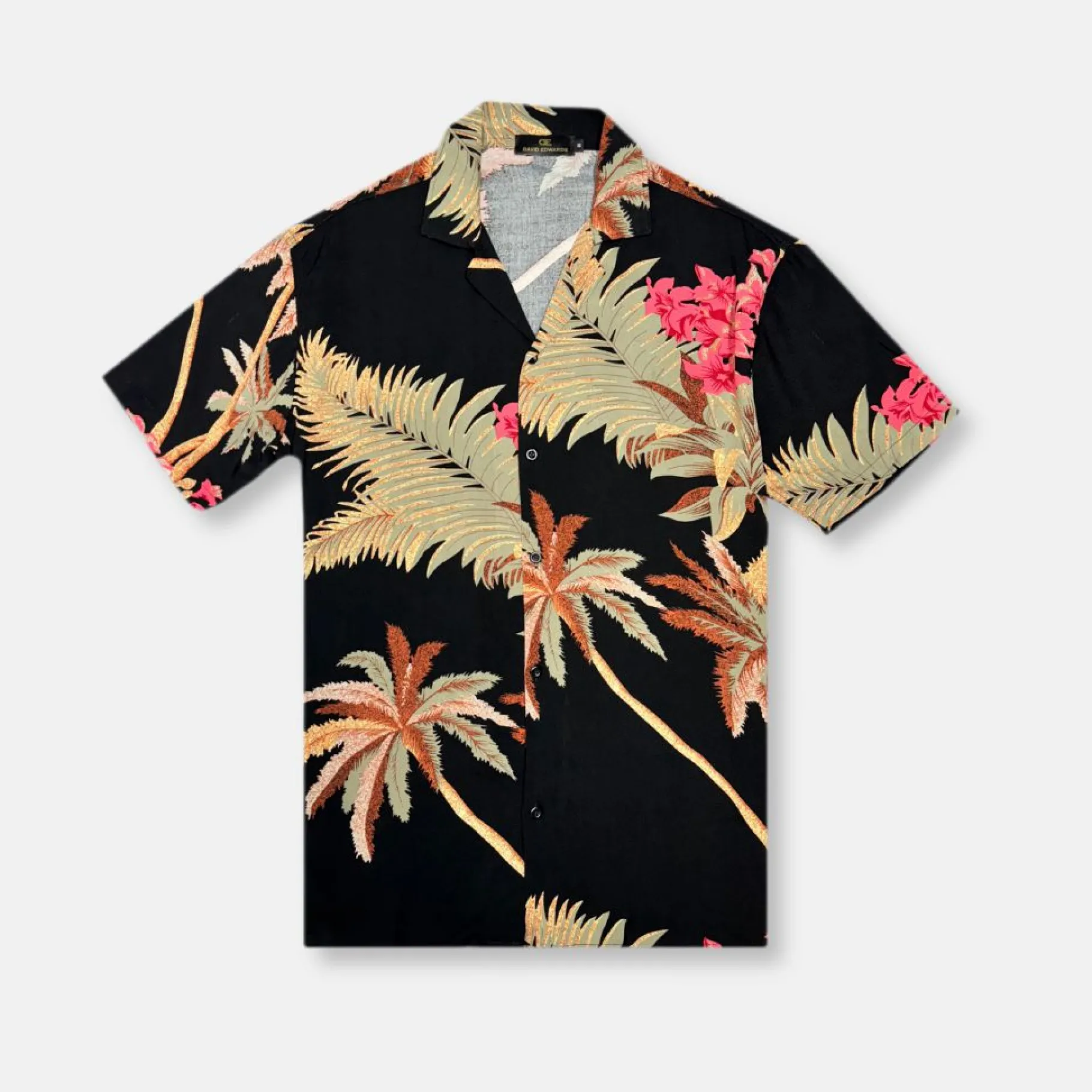 New Edition Fashion Dalberg Tropical Resort Revere Collar Shirt> Button Downs