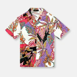 New Edition Fashion Dales Tropical Resort Revere Collar Shirt> Button Downs