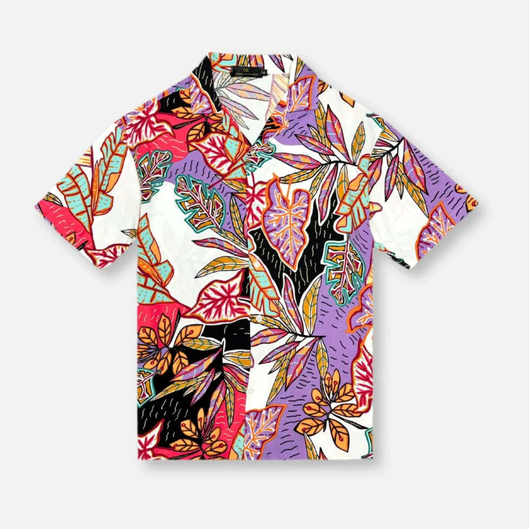 New Edition Fashion Dales Tropical Resort Revere Collar Shirt> Button Downs