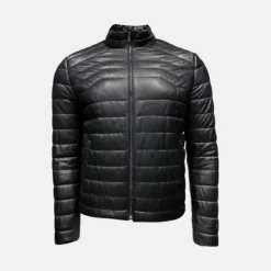 New Edition Fashion Damarco Leather Puffer Jacket><noscript><img width=