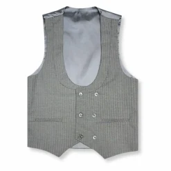 New Edition Fashion D’Ambrosi Striped Vested Suit><noscript><img width=
