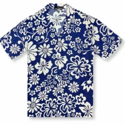 New Edition Fashion Damron Tropical Resort Revere Collar Shirt> Button Downs
