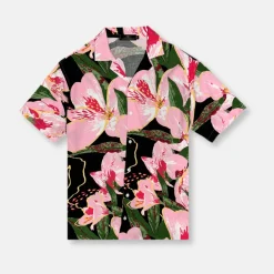 New Edition Fashion Danforth Tropical Resort Revere Collar Shirt> Button Downs