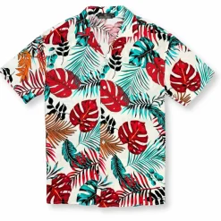 New Edition Fashion Danon Tropical Revere Collar Shirt> Button Downs