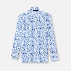 New Edition Fashion Dansby Roll Tab Linen Shirt> Button Downs