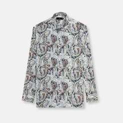 New Edition Fashion Danson Roll Tab Linen Shirt> Button Downs