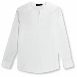 New Edition Fashion Danton Slit Collarless Shirt> Dress Shirts