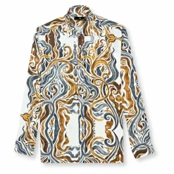 New Edition Fashion Danzer Roll Tab Linen Shirt> Button Downs