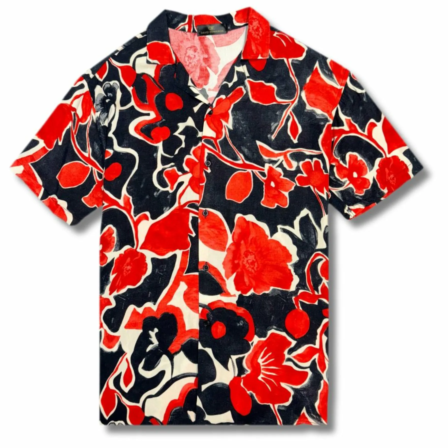 New Edition Fashion Dardis Tropical Resort Revere Collar Shirt> Button Downs