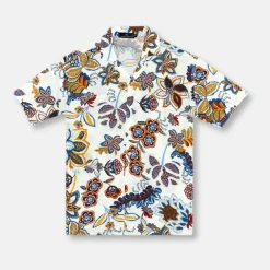 New Edition Fashion Darland Tropical Revere Collar Shirt> Button Downs