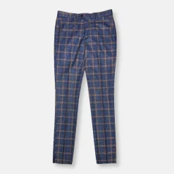 New Edition Fashion Darner Plaid Double Breasted Suit> Suits