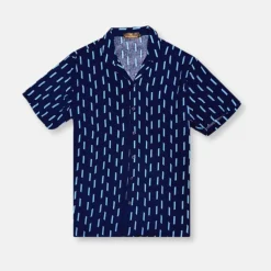 New Edition Fashion Darney Tropical Resort Revere Collar Shirt> Button Downs
