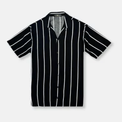 New Edition Fashion Dasher Striped Revere Collar Shirt> Button Downs
