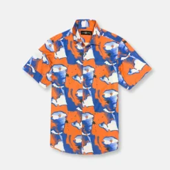New Edition Fashion Dashiell Short Sleeve Button Down> Button Downs
