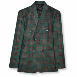 New Edition Fashion Davio Plaid Double Breasted Suit><noscript><img width=