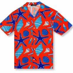 New Edition Fashion Dawood Tropical Resort Revere Collar Shirt> Button Downs