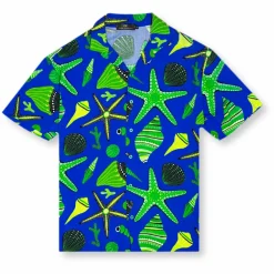 New Edition Fashion Dawood Tropical Resort Revere Collar Shirt> Button Downs