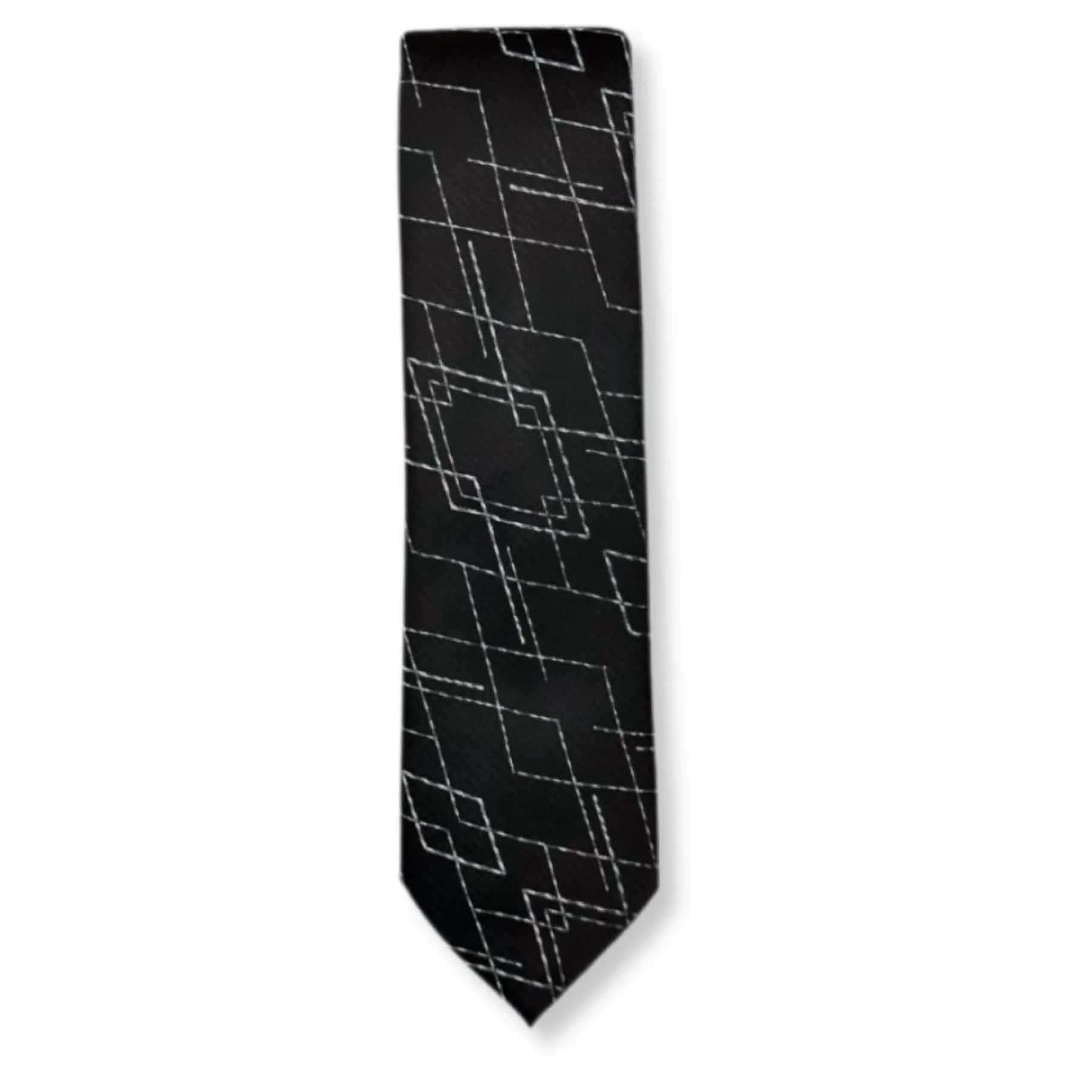New Edition Fashion Dawsey Classic Geometric Tie> Ties