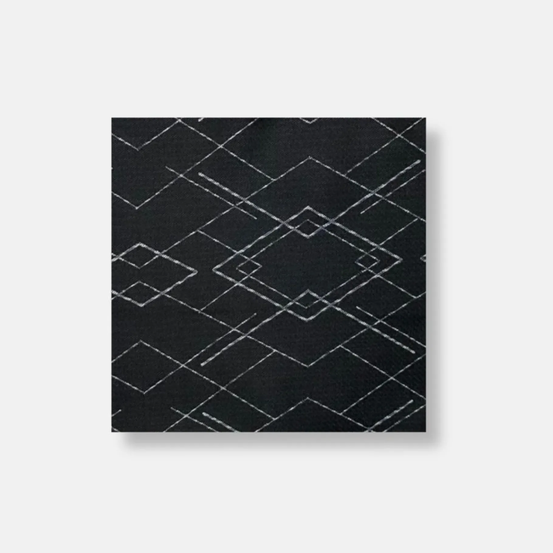 New Edition Fashion Dawsey Geometric Pocket Square> Pocket Squares