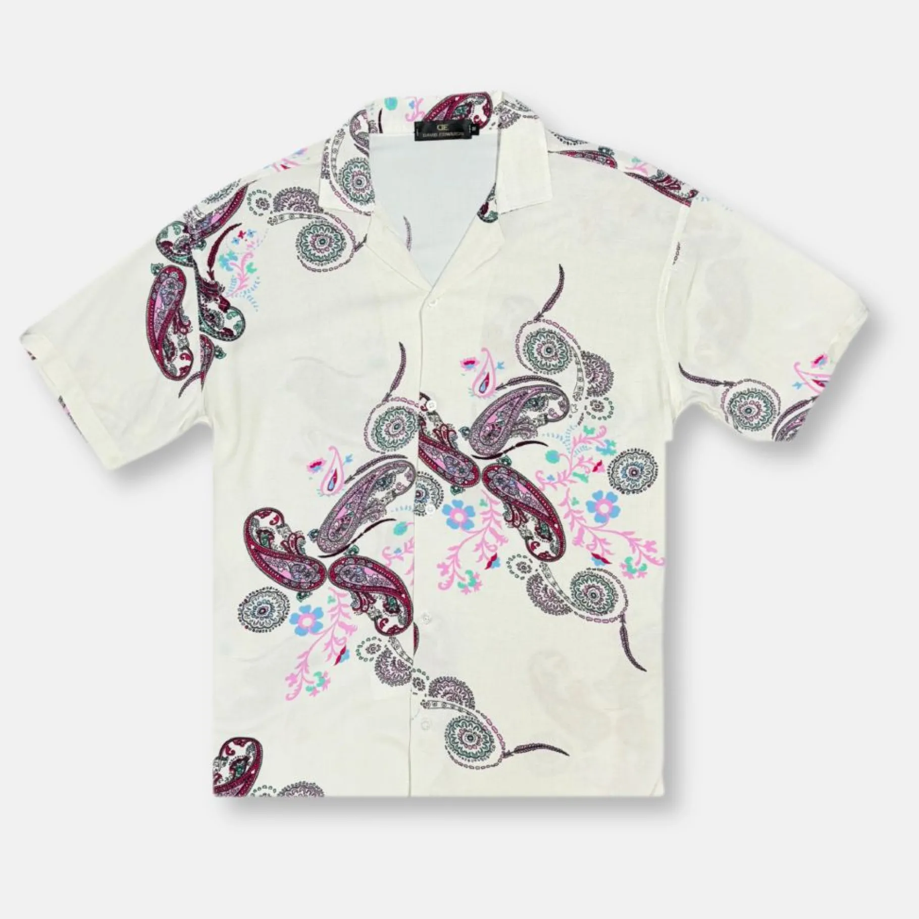 New Edition Fashion Day Tropical Resort Revere Collar Shirt> Button Downs