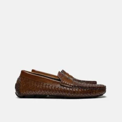 New Edition Fashion Dayton Woven Penny Loafers> Loafers & Slip Ons