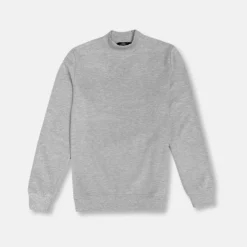 New Edition Fashion Daytona Solid Mockneck Sweatshirt> Sweaters