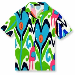 New Edition Fashion Daze Tropical Resort Revere Collar Shirt> Button Downs