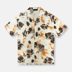 New Edition Fashion Deakin Tropical Resort Revere Collar Shirt> Button Downs