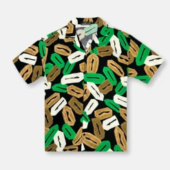 New Edition Fashion Deane Tropical Resort Revere Collar Shirt> Button Downs