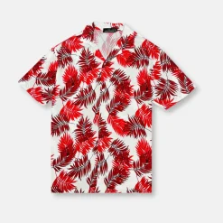 New Edition Fashion Dearborn Tropical Resort Revere Collar Shirt> Button Downs