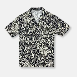 New Edition Fashion Dearden Tropical Resort Revere Collar Shirt> Button Downs