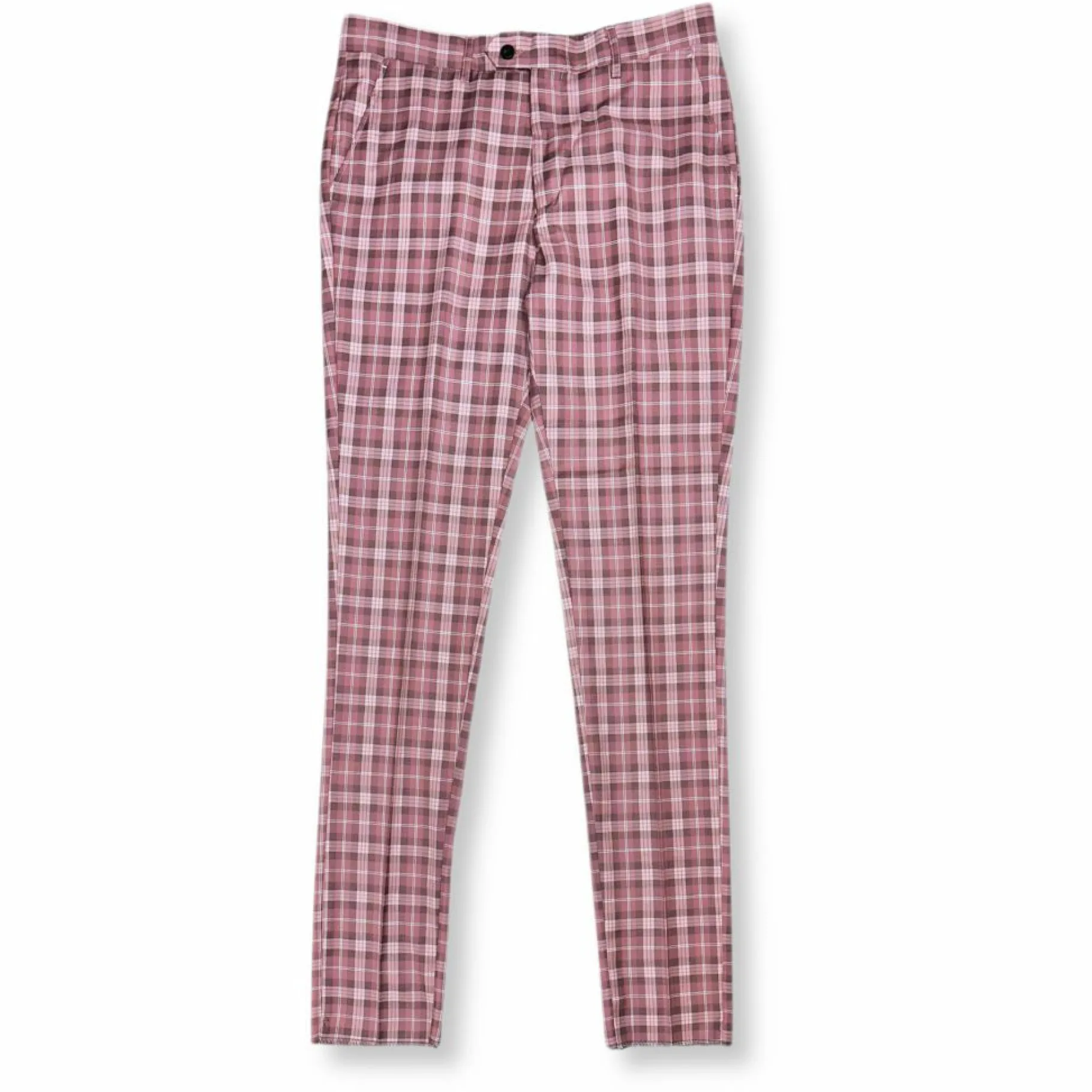 New Edition Fashion Decato Plaid Double Breasted Suit> Suits