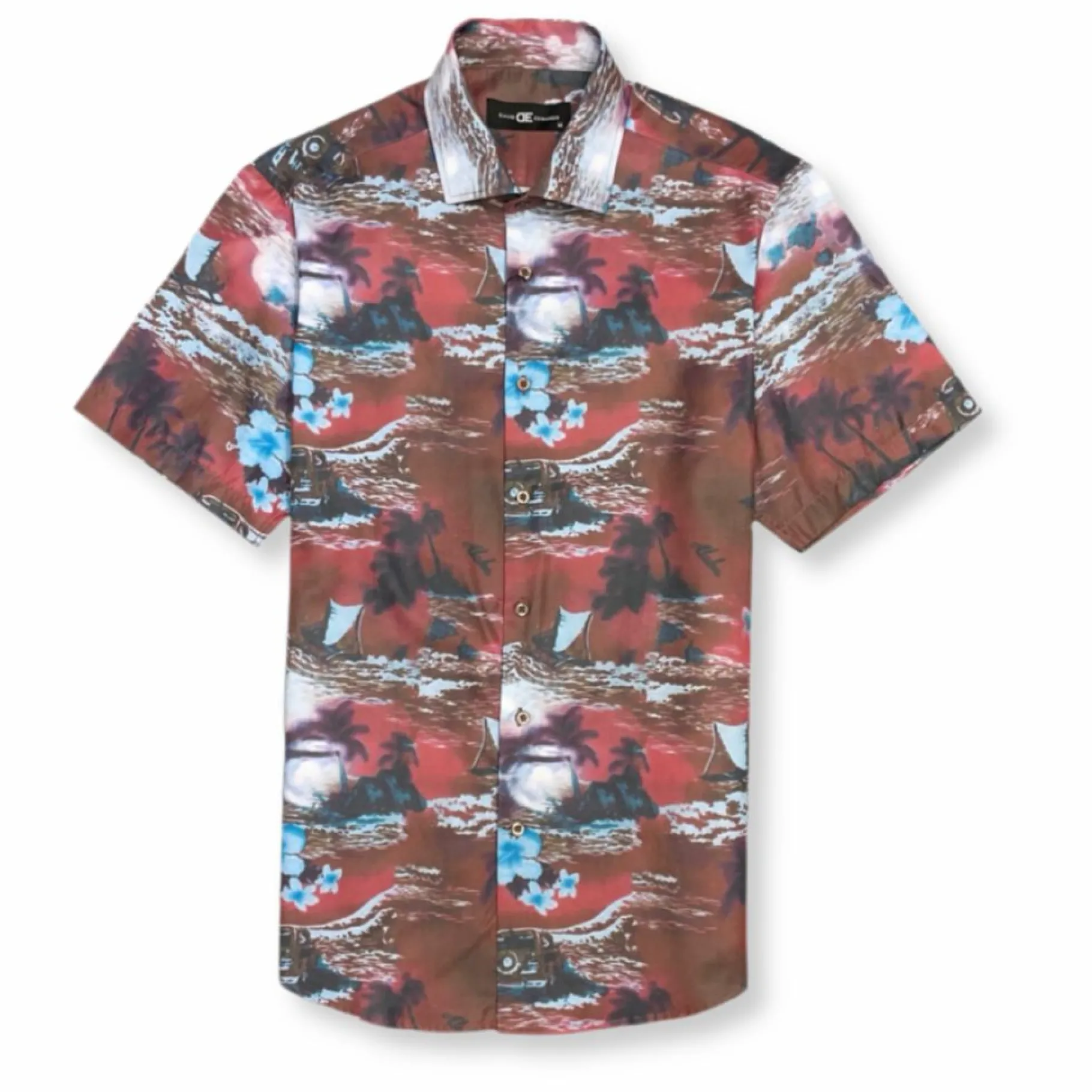 New Edition Fashion Deegan Resort Short Sleeve Button Down> Button Downs