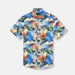 New Edition Fashion Deegan Short Sleeve Button Down> Button Downs