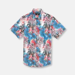 New Edition Fashion Delancey Short Sleeve Button Down> Button Downs