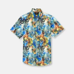 New Edition Fashion Delancey Short Sleeve Button Down> Button Downs