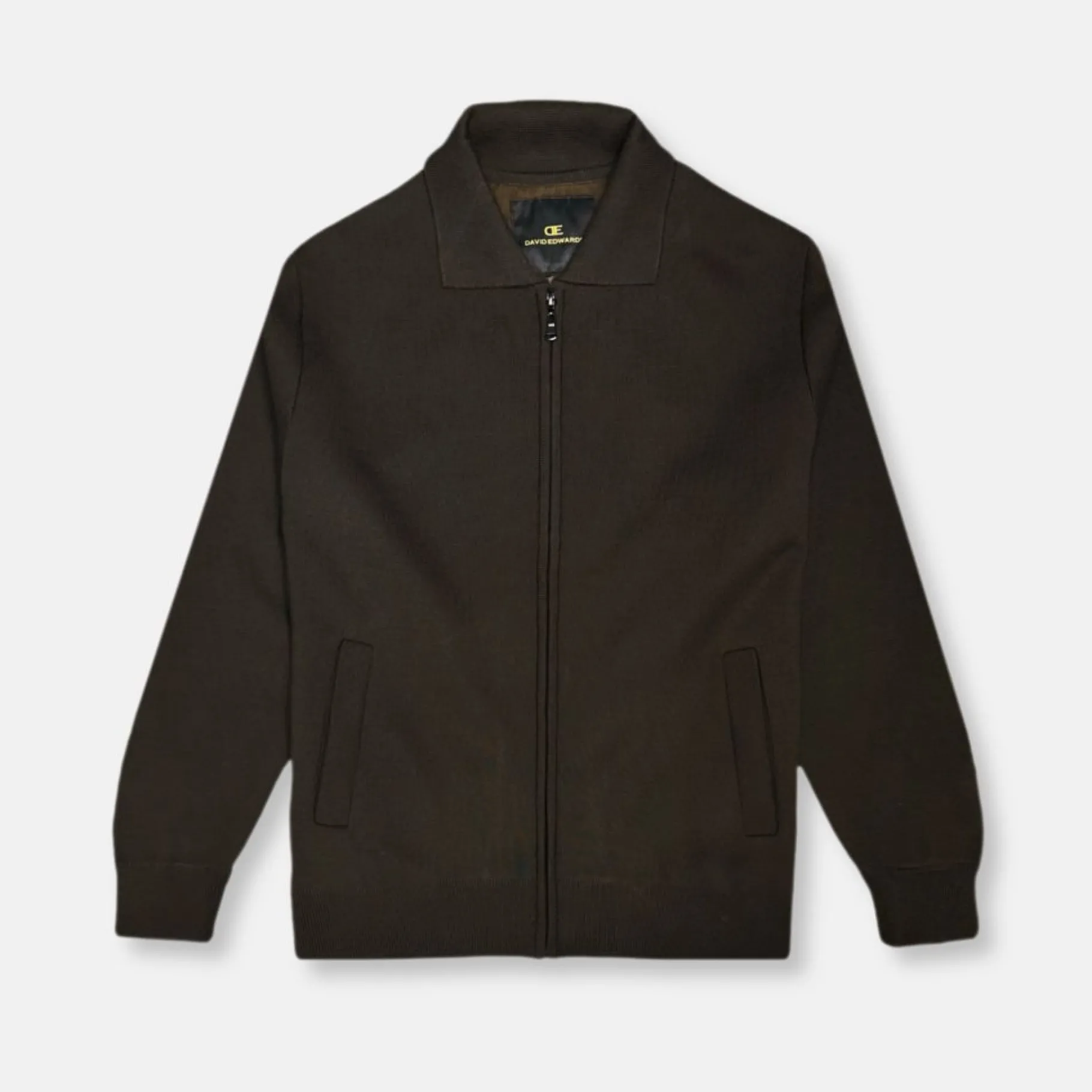 New Edition Fashion Delfino Full Zip Knit Jacket> Coats & Outerwear