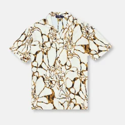 New Edition Fashion Delhi Tropical Revere Collar Shirt> Button Downs