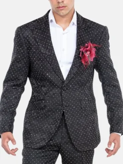 New Edition Fashion Delone Rhinestone Paisley Suit><noscript><img width=