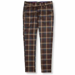 New Edition Fashion Dempsey Slim Fit Plaid Pants> Pants