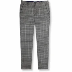 New Edition Fashion Denning Slim Fit Plaid Pants> Dress Pants