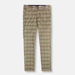 New Edition Fashion Dennis Slim Fit Plaid Pants> Pants