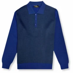 New Edition Fashion Dentino Knitted Polo Sweater> Sweaters