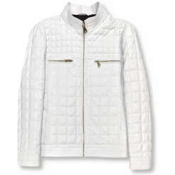 New Edition Fashion Denzel Quilted Leather Jacket> Coats & Outerwear