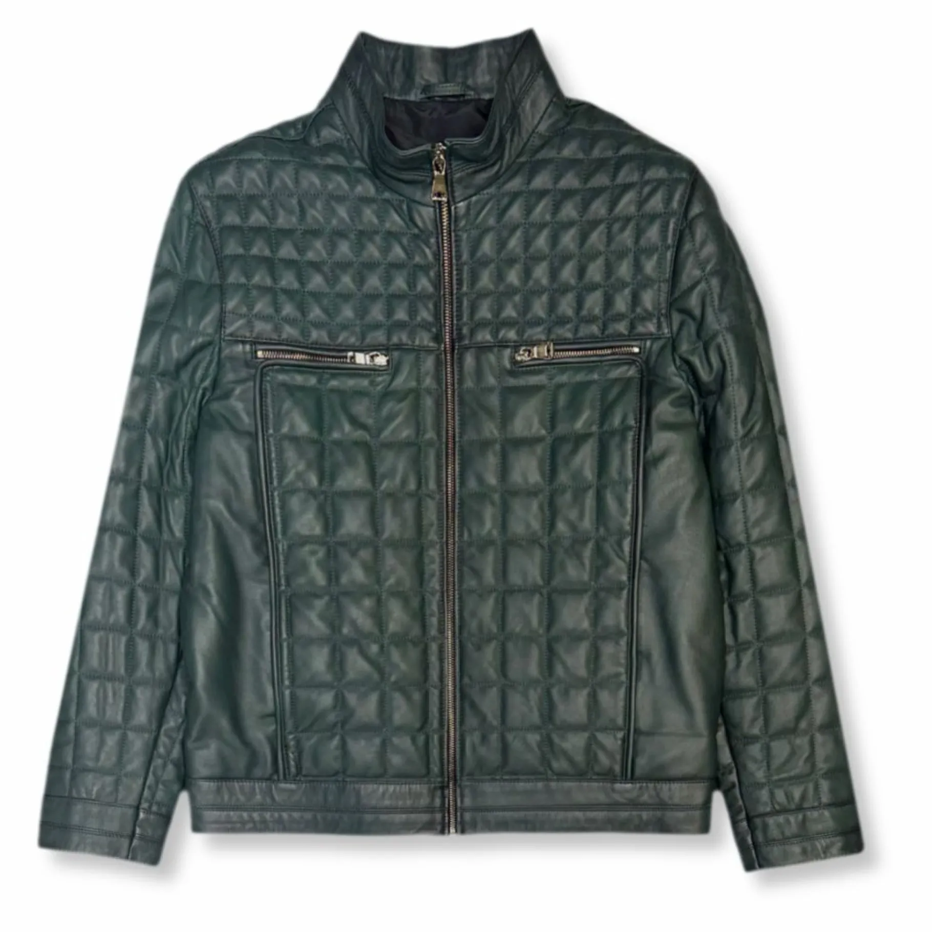 New Edition Fashion Denzel Quilted Leather Jacket> Coats & Outerwear