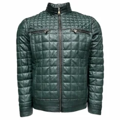 New Edition Fashion Denzel Quilted Leather Jacket><noscript><img width=