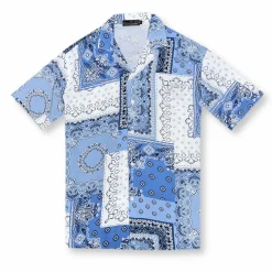 New Edition Fashion Derns Tropical Revere Collar Shirt> Button Downs