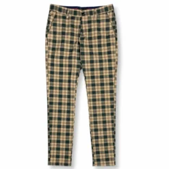 New Edition Fashion Derwin Slim Fit Plaid Pants> Dress Pants